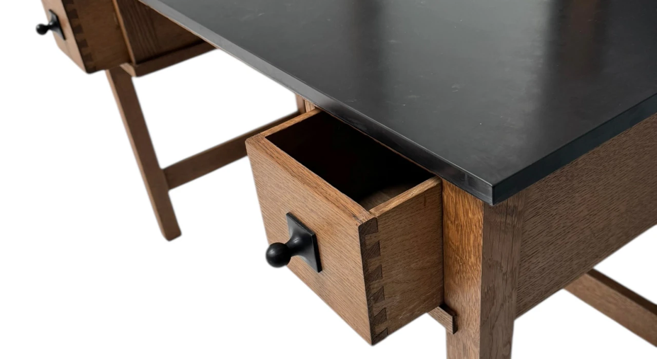 Art Deco Modernist Dressing Table or Vanity by Hendrik Wouda for Pander, 1924